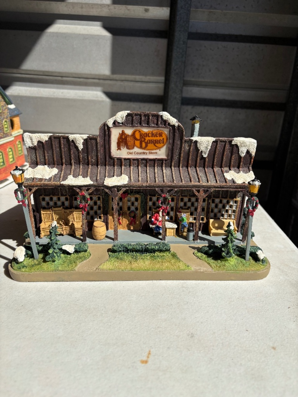 Cracker Barrel Christmas Village Old Country Store No Light Included